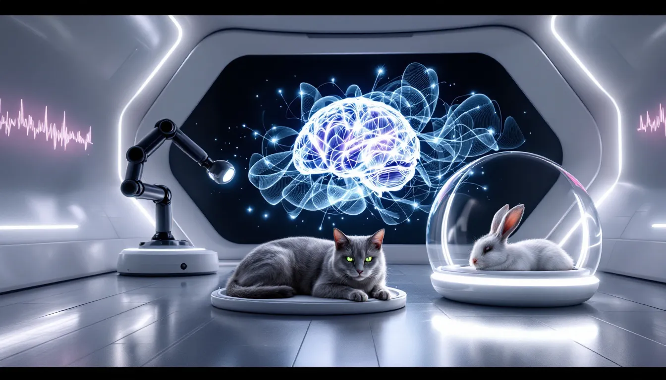 Visual representation of animal studies in sleep research.