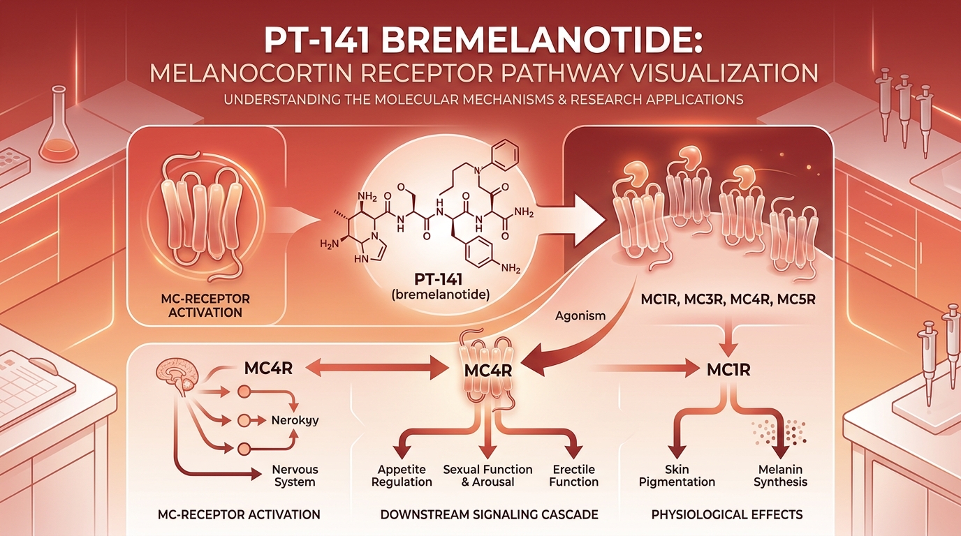 PT-141 (Bremelanotide): Melanocortin Receptor Agonist Research Guide