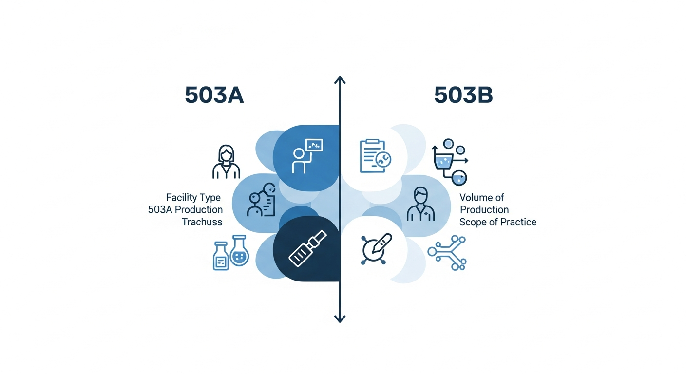 FDA 503A vs 503B Pharmaceutical Compounding Classification GLP-1