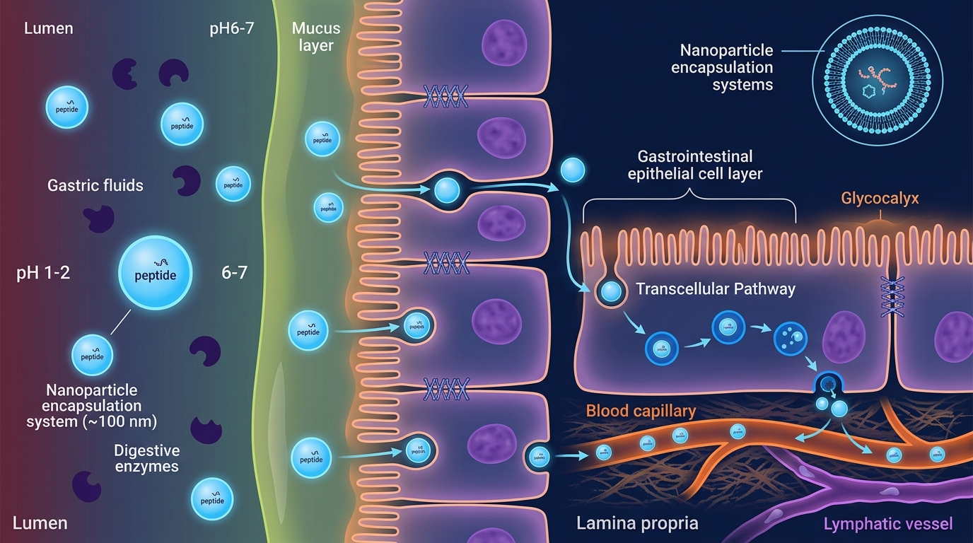 Oral Peptide Delivery: Bioavailability Barriers, Permeation Enhancer Research & Emerging Laboratory Strategies